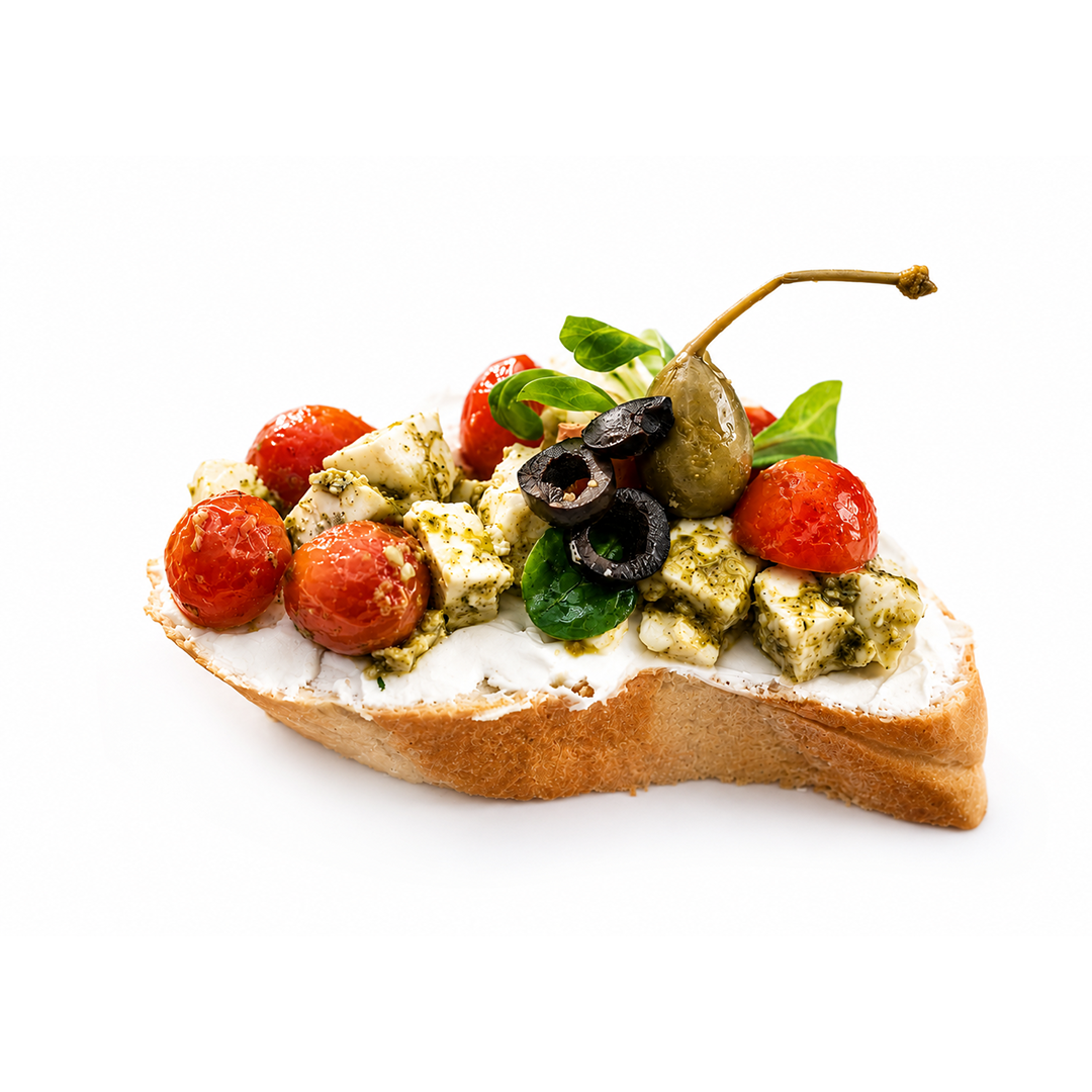 Chlebíček caprese