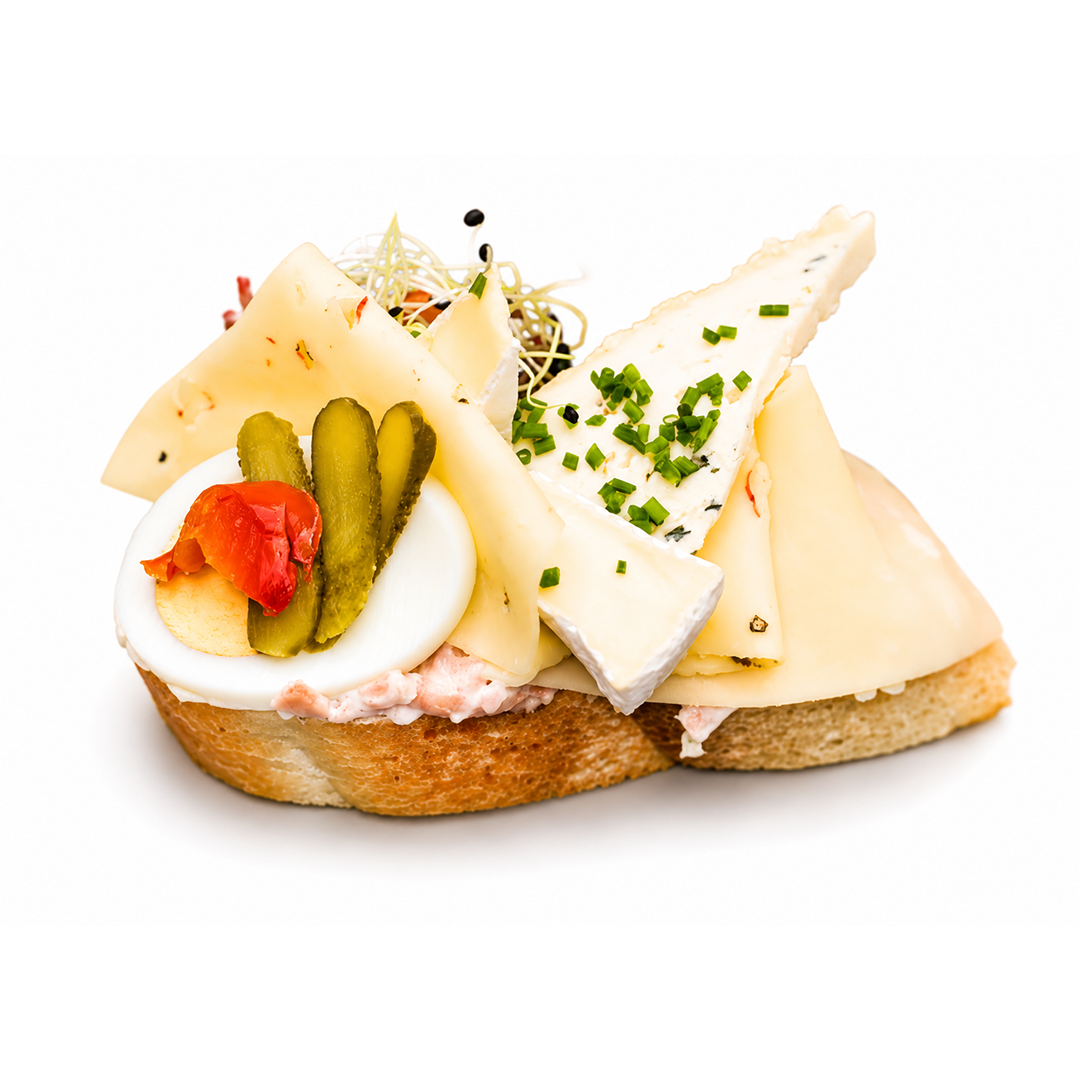 Chlebíček sýrový – paříž